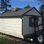 Mount Pleasant WI removing existing shed to make room for new 12x16